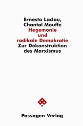 book Hegemonie und radikale Demokratie.