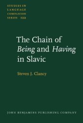 book The Chain of Being and Having in Slavic