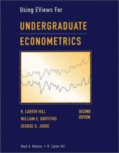 book Using EViews For Undergraduate Econometrics