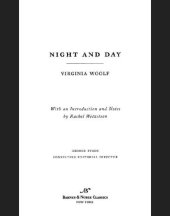 book Night and Day (Barnes & Noble Classics Series)