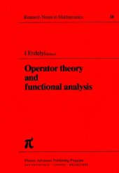 book Operator theory and functional analysis