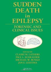 book Sudden Death in Epilepsy: Forensic and Clinical Issues