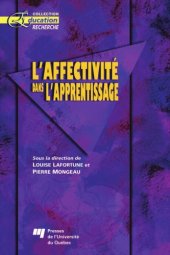 book L'affectivité dans l'apprentissage