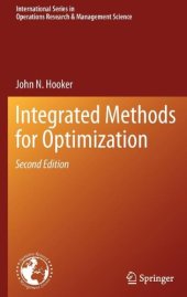 book Integrated Methods for Optimization