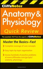 book CliffsNotes Anatomy and Physiology Quick Review (Cliffsnotes Quick Review)