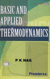 book Basic And Applied Thermodynamics