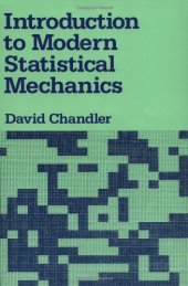 book Introduction to Modern Statistical Mechanics