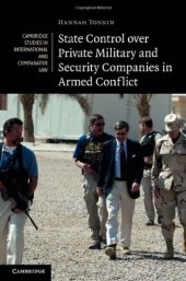 book State Control over Private Military and Security Companies in Armed Conflict