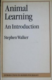 book Animal Learning: An Introduction