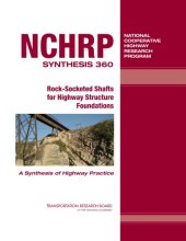 book Rock-socketed shafts for highway structure foundations