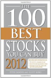 book The 100 Best Stocks You Can Buy 2012