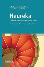 book Heureka - Evidenzkriterien in den Wissenschaften: Ein Kompendium für den interdisziplinären Gebrauch