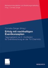 book Erfolg mit nachhaltigen Eventkonzepten