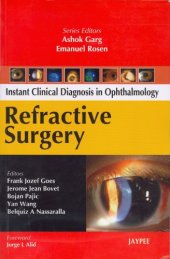 book Refractive Surgery (Instant Clinical Diagnosis in Ophthalmology)