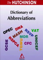 book The Hutchinson Dictionary of Abbreviations