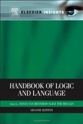 book Handbook of Logic and Language, 2nd Edition (Elsevier Insights)