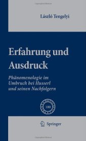 book Erfahrung und Ausdruck: Phänomenologie im Umbruch bei Husserl und Seinen Nachfolgern