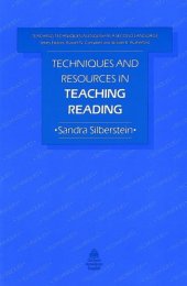 book Techniques and resources in teaching reading, Volume 8