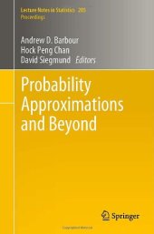 book Probability Approximations and Beyond