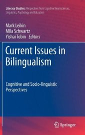 book Current Issues in Bilingualism: Cognitive and Socio-linguistic Perspectives