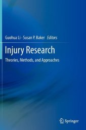 book Injury Research: Theories, Methods, and Approaches