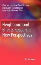 book Neighbourhood Effects Research: New Perspectives