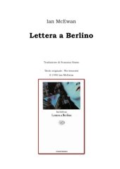 book Lettera a Berlino