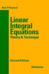 book Linear integral equations: theory and technique