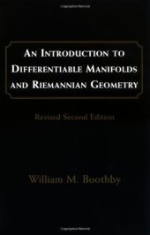 book An Introduction to Differentiable Manifolds and Riemannian Geometry