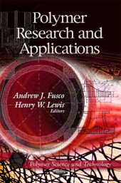 book Polymer Research and Applications