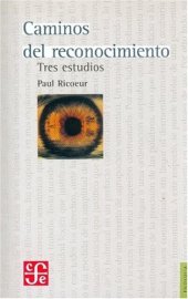 book Caminos del Reconocimiento. Tres Estudios