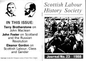 book The Journal of the Scottish Labour History Society No. 23 (1988)