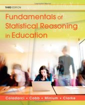 book Fundamentals of Statistical Reasoning in Education, 3rd Ed. (Wiley Jossey-Bass Education)