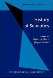 book History of Semiotics (Foundations of Semiotics)