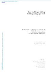 book Over-cladding of existing buildings using light steel