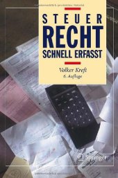 book Steuerrecht - Schnell erfasst