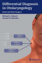 book Differential Diagnosis in Otolaryngology: Head and Neck Surgery