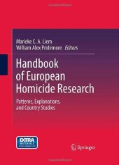 book Handbook of European Homicide Research: Patterns, Explanations, and Country Studies