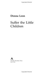 book Suffer the little children