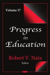 book Progress in Education: V. 17