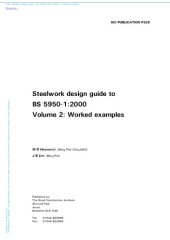 book Steelwork Design Guide to BS 5950-1:2000: v.2: Worked Examples: Vol 2