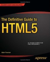 book The Definitive Guide to HTML5