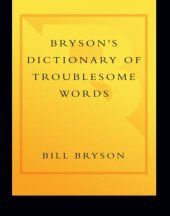 book Bryson's Dictionary of Troublesome Words