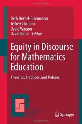 book Equity in Discourse for Mathematics Education: Theories, Practices, and Policies