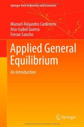 book Applied General Equilibrium: An Introduction