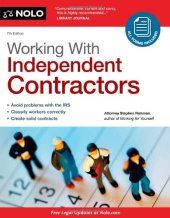 book Working with Independent Contractors, 7th Edition