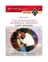 book The Konstantos Marriage Demand