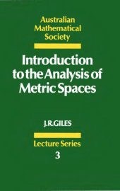 book Introduction to the Analysis of Metric Spaces