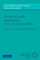 book Theory of p-adic distributions: linear and nonlinear models