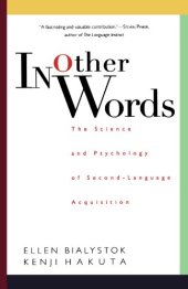 book In other words: the science and psychology of second-language acquisition